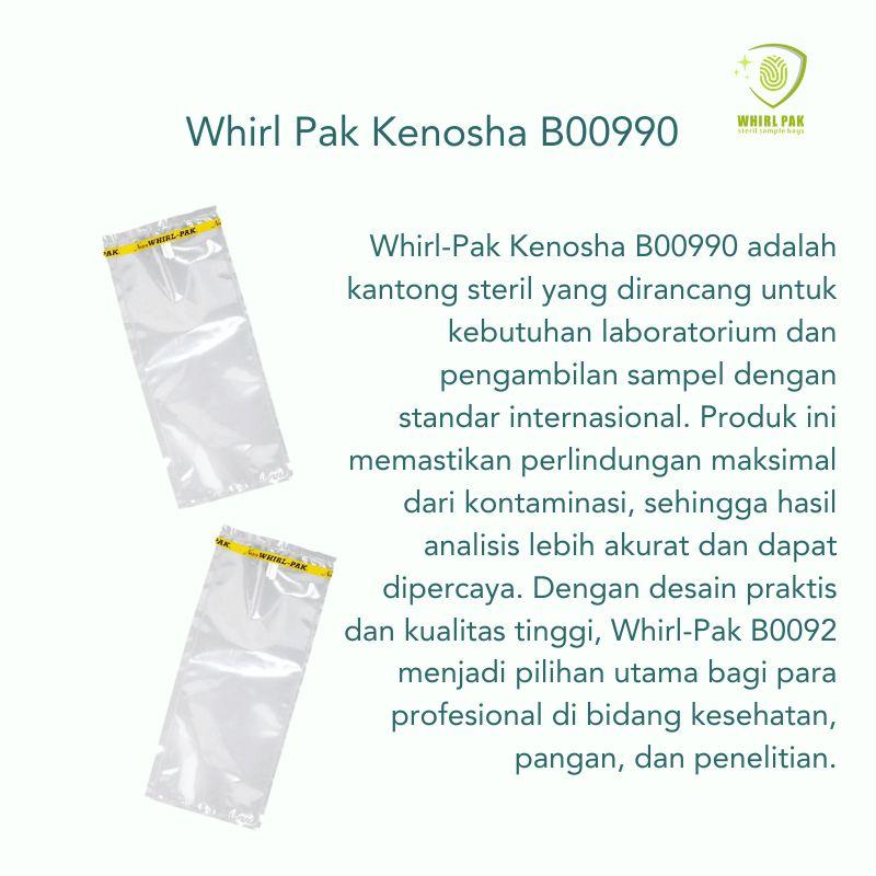 Whirl Pak Kenosha B00990